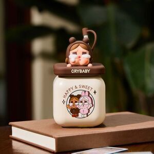 POP MART CRYBABY Crying Again Straw Cup